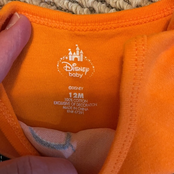 Disney Tigger 12 month summer romper - Picture 2 of 3